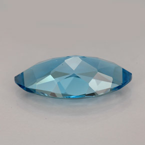 6.65克拉天然托帕石，马眼形，18.1×9.2毫米，VVS