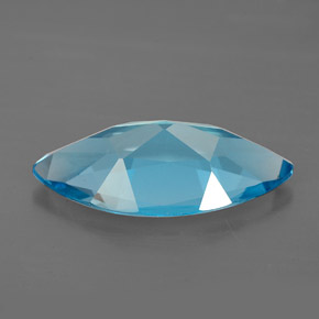 5.75克拉天然托帕石，马眼形，18.1×9.1毫米，VVS