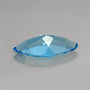 5.94克拉天然托帕石，马眼形，17.9×8.7毫米，VVS-VS