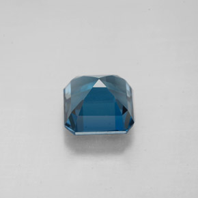 2.20克拉天然托帕石，祖母绿式切割，6.9×6.9毫米，VVS