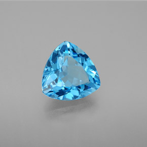 2.82克拉天然托帕石，三角形，9×8.9毫米，VVS