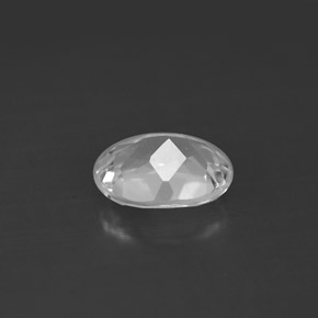 1.54克拉天然白色托帕石，椭圆形切割，8.1×6.1毫米，VS
