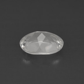 1.57克拉天然白色托帕石，椭圆形切割，8.3×6.2毫米，VS