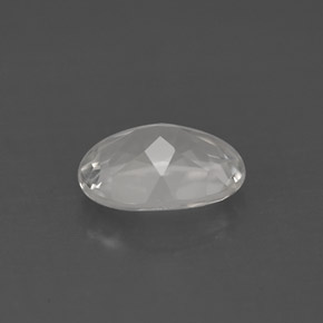 1.44克拉天然白色托帕石，椭圆形切割，8×6.1毫米，VS
