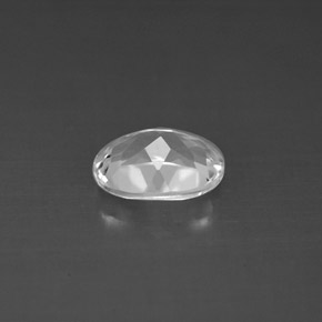 1.48克拉天然白色托帕石，椭圆形切割，8×6毫米，VVS-VS