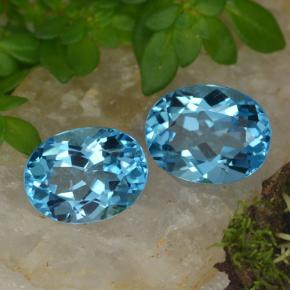 4.71天然托帕石，椭圆形切割，9.1×7.1毫米，VVS-VS