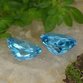 4.71天然托帕石，椭圆形切割，9.1×7.1毫米，VVS-VS