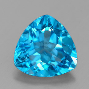 2.65克拉天然托帕石，三角形，9.2×9.1毫米，VVS