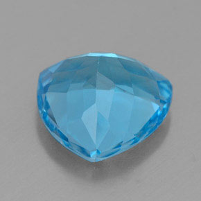 2.86克拉天然托帕石，三角形，8.9×8.9毫米，VVS