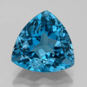 6.69克拉天然托帕石，三角形，12×11.9毫米，VVS