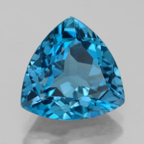 6.69克拉天然托帕石，三角形，12×11.9毫米，VVS