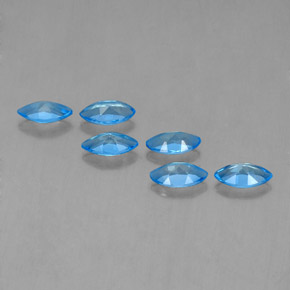 2.69天然托帕石，马眼形，7×3.7毫米，VVS-VS