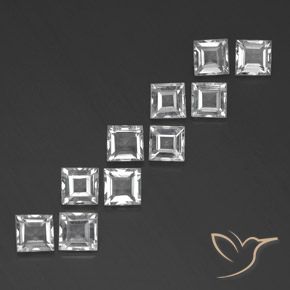7.49克拉天然黄玉，正方形，VVS