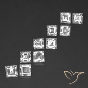 8.30克拉天然黄玉，正方形，VS