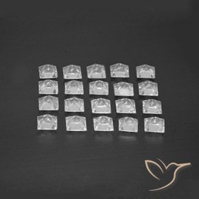 5.20克拉天然黄玉，正方形，VS