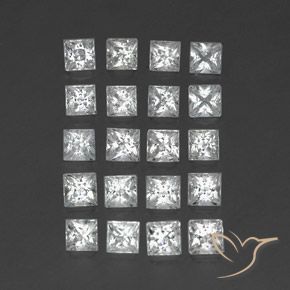 4.81克拉天然黄玉，正方形，VS-SI