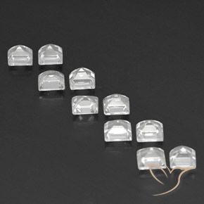 5.27克拉天然黄玉，正方形，VVS-VS