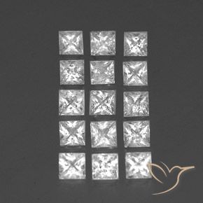 3.79克拉天然黄玉，正方形，SI