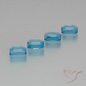 7.34克拉天然黄玉，八边形，VVS-VS