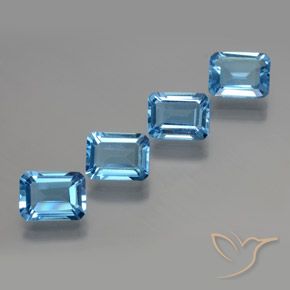 7.75克拉天然黄玉，八边形，VVS-VS