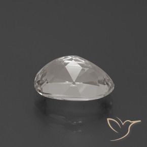 4.58克拉天然黄玉，椭圆形，VVS