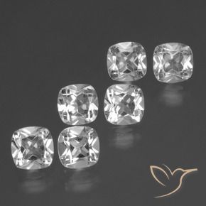 2.95克拉天然黄玉，软垫，VVS-VS
