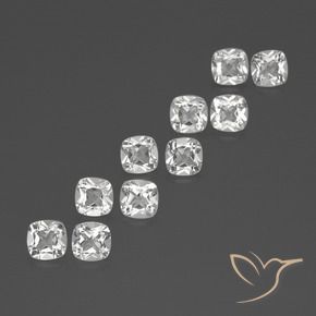 4.86克拉天然黄玉，软垫，VVS-VS