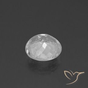 3.43克拉天然黄玉，圆形的，VVS-VS