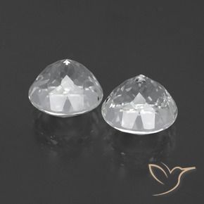 8.00克拉天然黄玉，圆形的，VS-SI