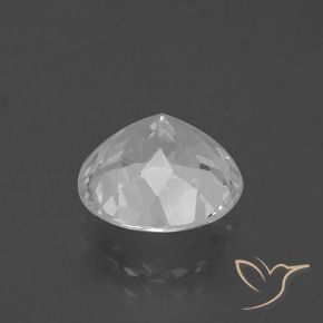 4.83克拉天然黄玉，圆形的，VVS-VS