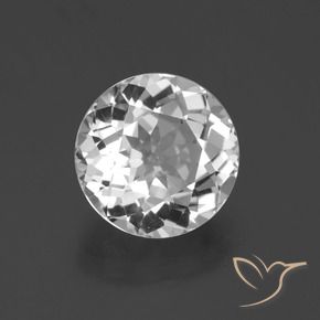 4.75克拉天然黄玉，圆形的，VVS-VS