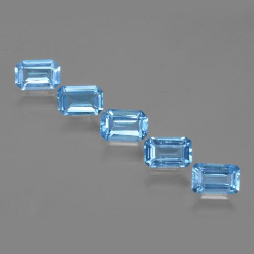 3.09克拉天然黄玉，祖母绿式切割，VVS-VS