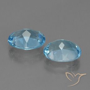6.03克拉天然黄玉，椭圆形，VVS