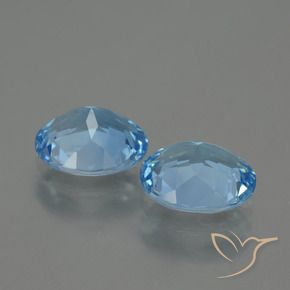 5.93克拉天然黄玉，椭圆形，VVS-VS
