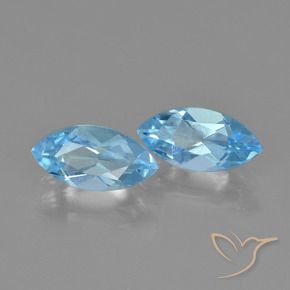 2.70天然托帕石，马眼形，10.3×5.2毫米，VVS-VS