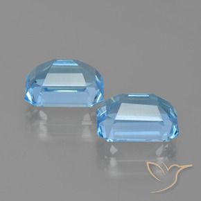 6.15克拉天然黄玉，八边形，VVS-VS
