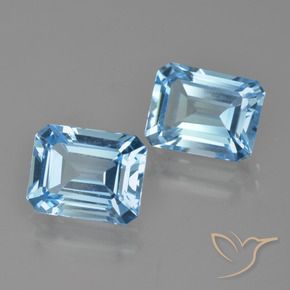 5.93克拉天然黄玉，八边形，VVS-VS