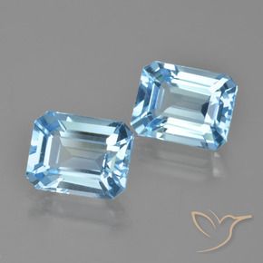 5.86克拉天然黄玉，八边形，VVS-VS