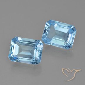 5.00克拉天然黄玉，八边形，VVS-VS