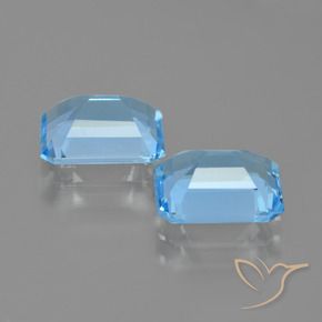 5.00克拉天然黄玉，八边形，VVS-VS