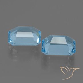 4.98克拉天然黄玉，八边形，VVS-VS