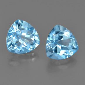 5.86天然托帕石，三角形，9.1×9.1毫米，VVS