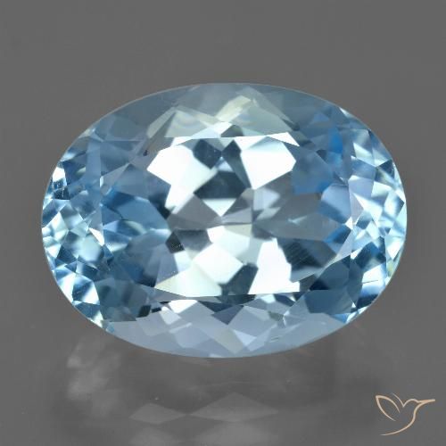 23.45ct 天然 瑞士蓝 黄玉, 椭圆形, VVS