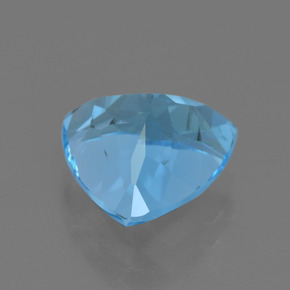 3.80克拉天然托帕石，三角形，10×9.7毫米，VVS-VS