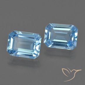 4.87克拉天然黄玉，八边形，VVS-VS