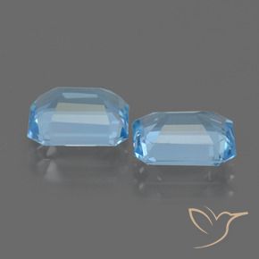 4.87克拉天然黄玉，八边形，VVS-VS