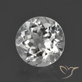 4.47克拉天然托帕石，圆形切割，VS