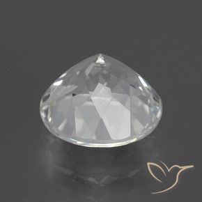 3.66克拉天然黄玉，圆形的，VVS-VS