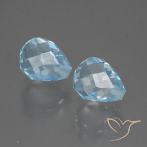 5.07克拉天然黄玉，泪滴形，VVS-VS