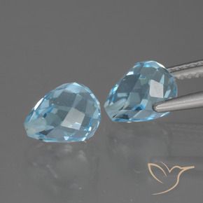 5.00克拉天然黄玉，泪滴形，VVS-VS